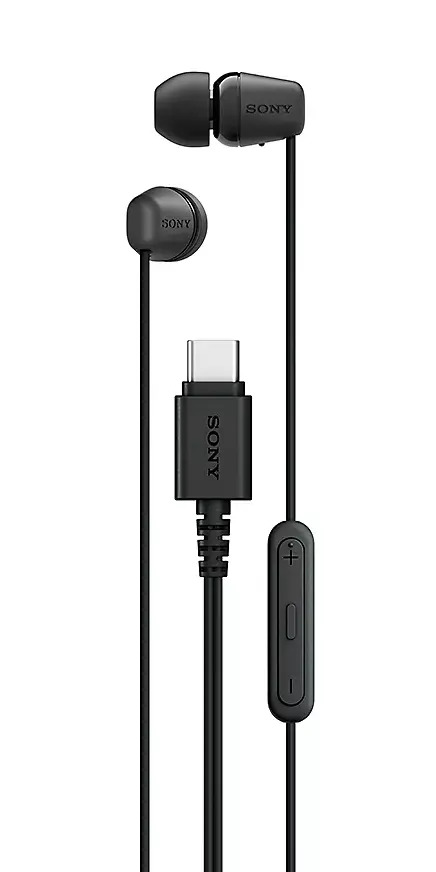 Sony IER-EX15C, USB-C slušalice, crna