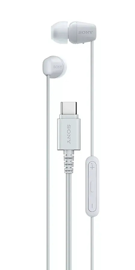 Sony IER-EX15C, USB-C slušalice, bijela