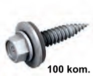 Self drilling screw 5,5 x 25 SW8 E16, 100 kom