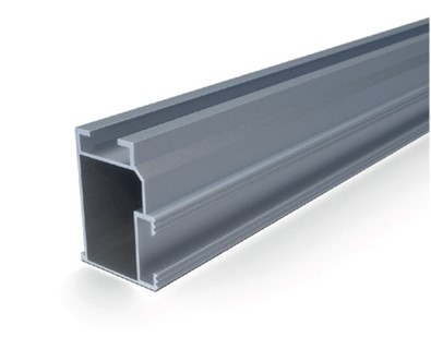 VS+ Mounting rail 50 x 37 x 4400 mm black