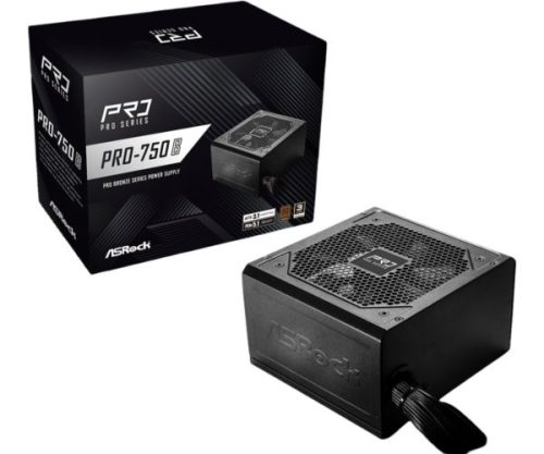 ASRock PSU PRO Series PRO-750B, 750W, 80 Bronze
