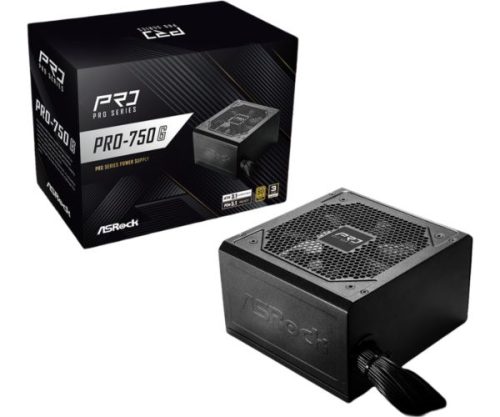 ASRock PSU PRO Series PRO-750G, 750W, 80 Gold