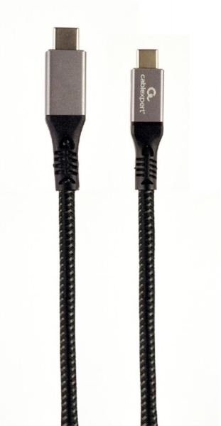 Gembird Premium USB 3.2 Gen. 2x2 Type-C charging data cable, 20 Gbps, 100 W, 1.5 m