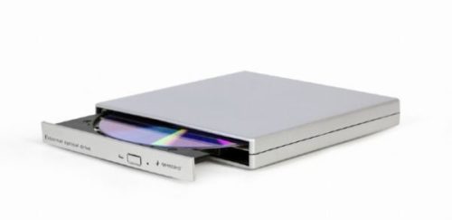 Gembird External USB DVD drive, silver
