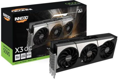 INNO3D GeForce RTX 5090 X3 OC, 32GB GDDR7