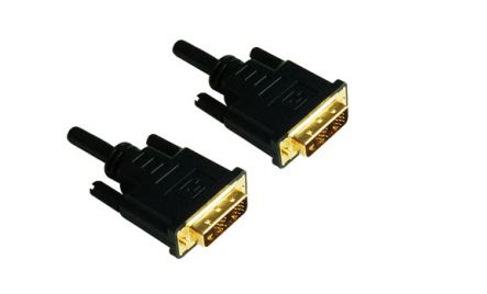 NaviaTec DVI-D kabel M-M, 3m, crni