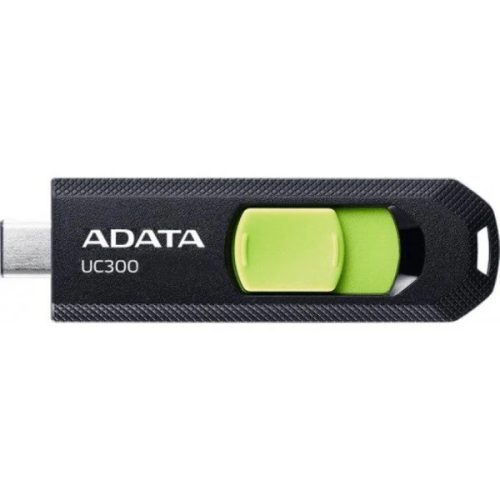 ADATA UC300, 64GB, USB Type-C crno-zeleni