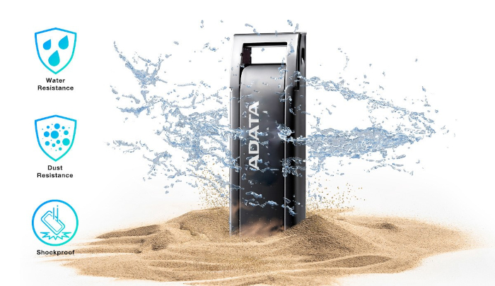 ADATA UR340, 128GB, USB3.2 crni-metal