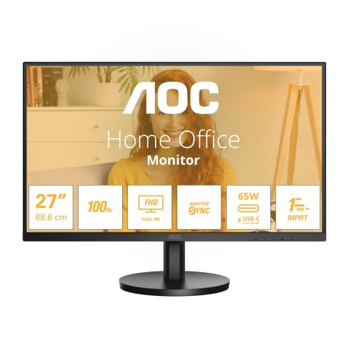 AOC 27B3CA2 27", HDMI, USB-C, USB HUB, 100Hz