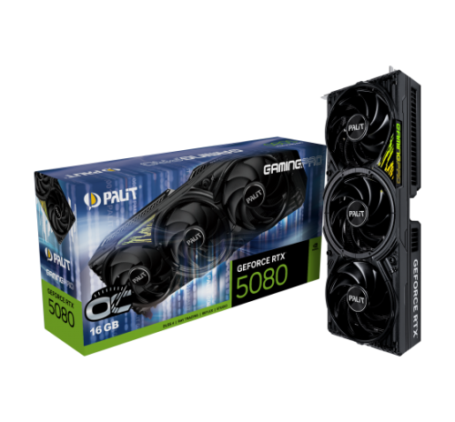 Palit RTX5080 GamingPro OC, 16GB GDDR7