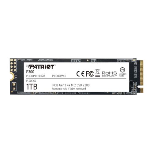 Patriot SSD P300 R2100/W1650, 1TB, M.2 NVMe