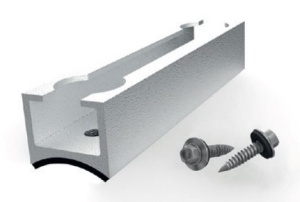 MS+ corrugated  sheet radius 24 (Set s vijcima)