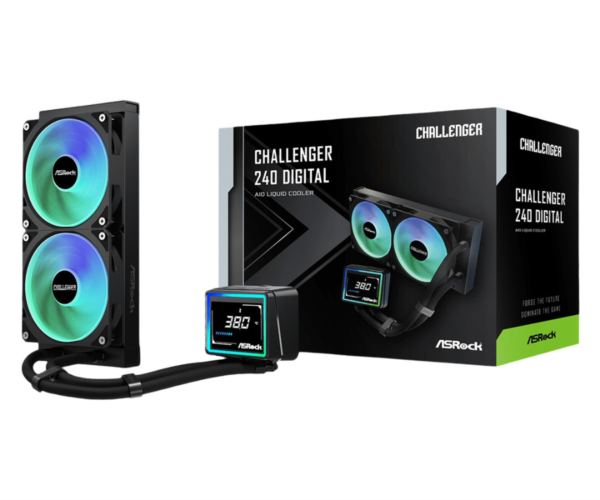 ASRock Challenger 240 Digital AIO Liquid Cooler