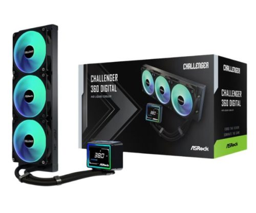 ASRock Challenger 360 Digital AIO Liquid Cooler
