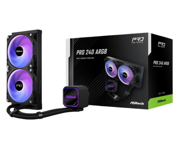 ASRock Pro 240 ARGB AIO Liquid Cooler
