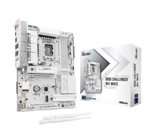 Asrock Intel LGA1851 B860 CHALLENGER WIFI WHITE