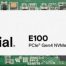 Crucial 480 GB M.2 SSD, E100 NVMe Gen. 4x4, Bulk
