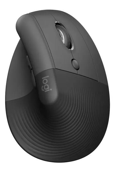Logitech Lift Vertical Ergonomic Wireless Mouse for Business, right, Black