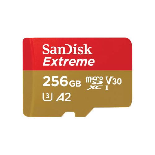 SanDisk Extreme microSD Card - 256GB