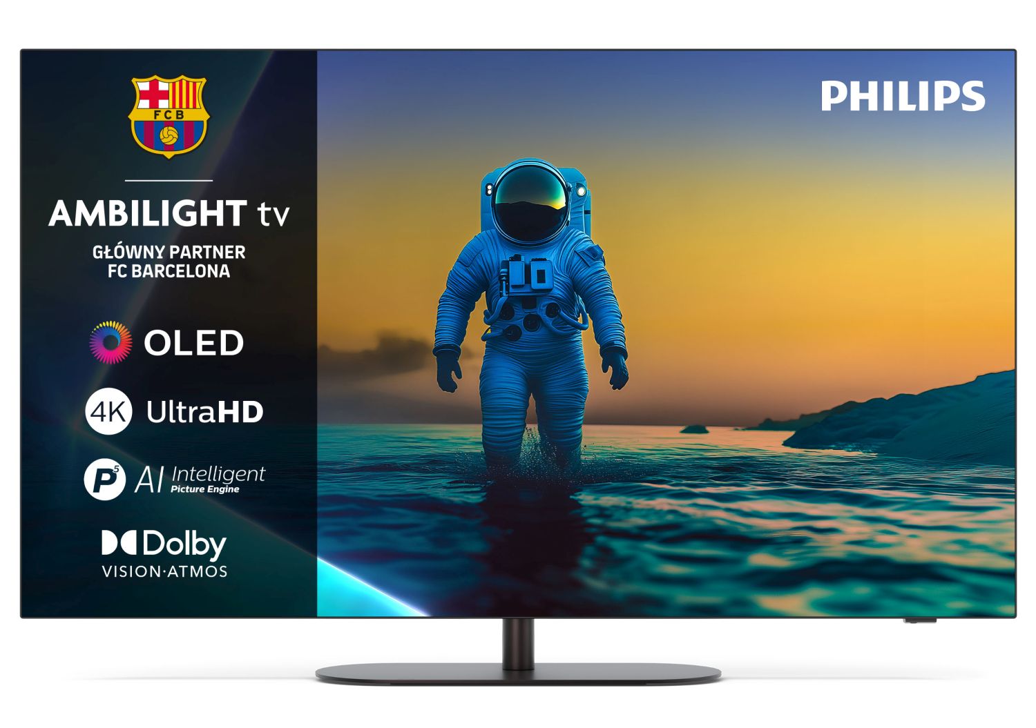 Philips 55OLED820, 139cm, 4K, 4xHDMI, 2xUSB, Ambl