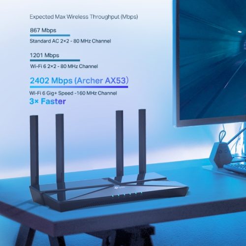 TP-Link Archer AX53, AX3000 Wi-Fi 6 Router