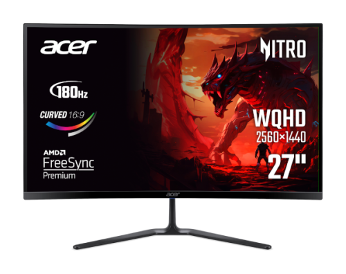 Acer Nitro ED27QXC 27'' VA, 180Hz, DP, 2xHDMI, cur