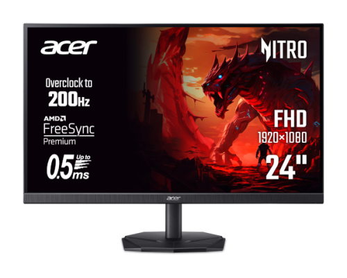 Acer Nitro KG24FX 23.8" IPS, 2xHDMI, DP, 200Hz