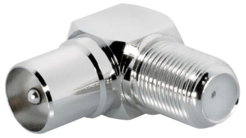 Transmedia Adapter IEC plug to F-jack, High quality version, 100pcs