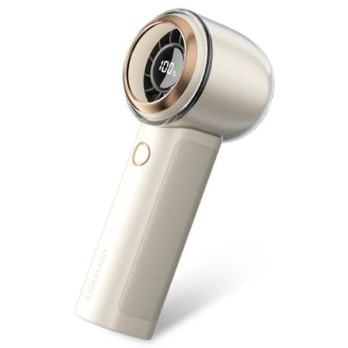 Vention USB 5V Speed (1-100) Adjustable Handheld High-Speed Fan Beige LED Display Type