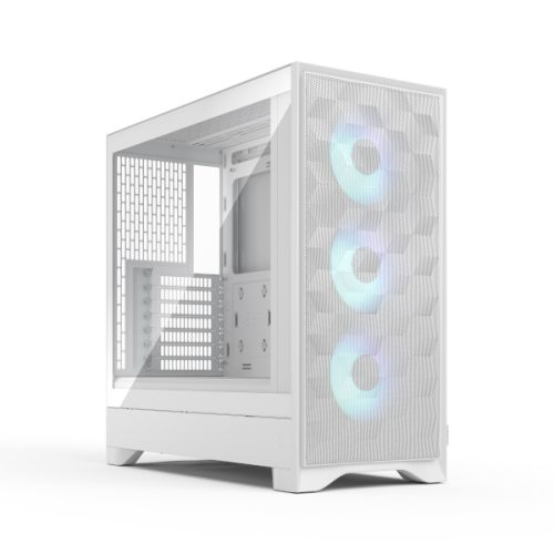 Fractal Pop 2 Air White TG RGB, bijelo bez napaj.