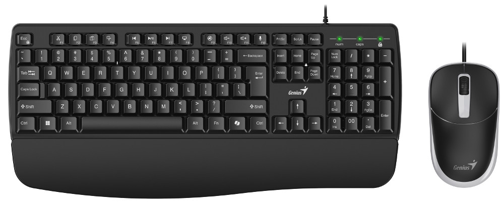 Genius KM-123, tipkovnica+miš, USB