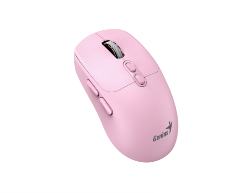 Genius NX-8080S, bežični miš, silent, BT, rozi