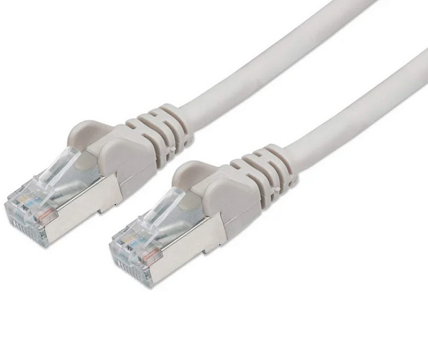 Intellinet CAT6a, CU, S/FTP, LSOH, 5m, sivi