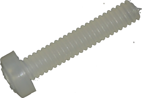 Nylon bolt M2 10 mm, 100 pcs.