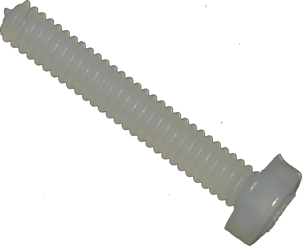 Nylon bolt M3 20 mm, 100 pcs.