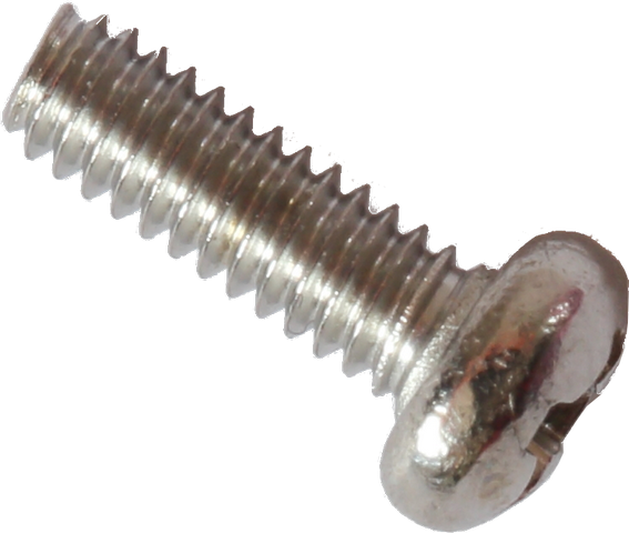 Steel bolt M2 6 mm, 100 pcs.