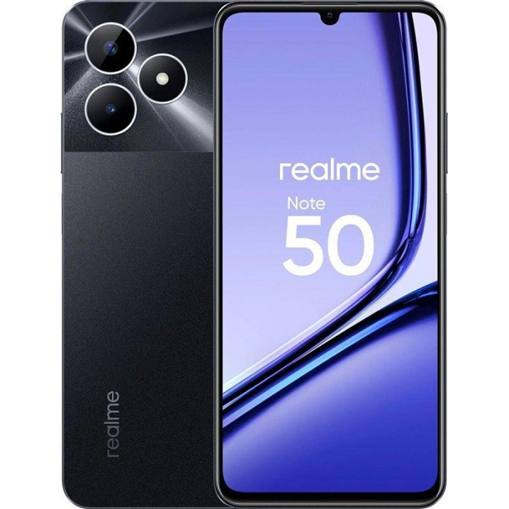 Realme Note 50 6,74", OctaCore, 4GB/128GB, crni