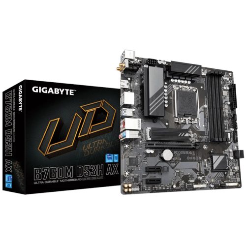 Gigabyte B760M DS3H AX, DDR5, s1700, mATX