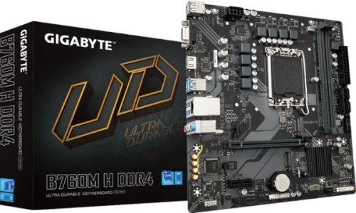 Gigabyte B760M H, DDR4, s1700, mATX