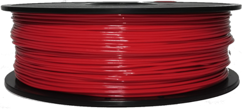 TPU filament 1.75 mm, 1 kg, red