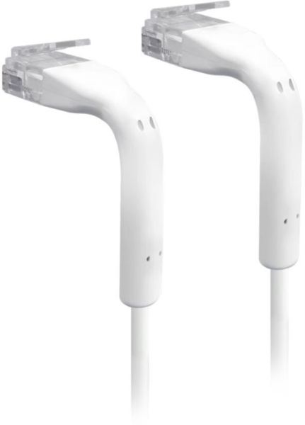 Ubiquiti U-Cable-Patch-0.3M-RJ45, UniFi Ethernet Patch Cable, 0,3m, Cat6, White