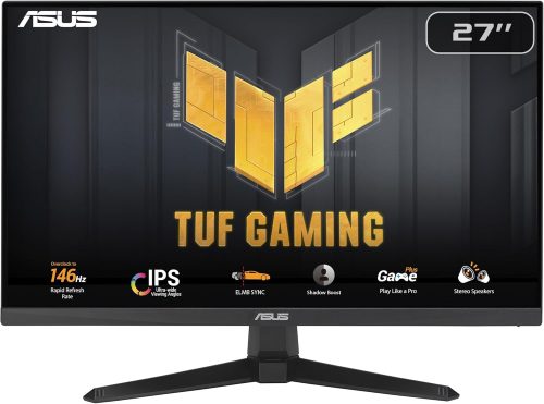 ASUS VG279QE5A, 27", HDMI, DP, 144Hz