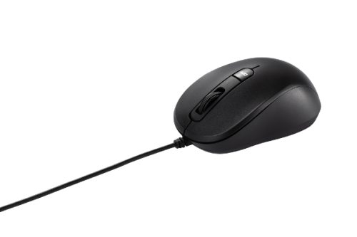 ASUS MU101C, žičani optički miš, crni