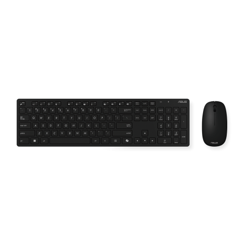 ASUS W5000, bežična tipkovnica i miš, crni, HR