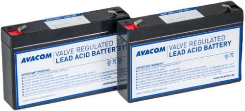 Avacom baterijski kit za EATON, 2 x 6V