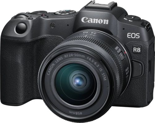 Canon EOS R8 body + RF 24-50mm