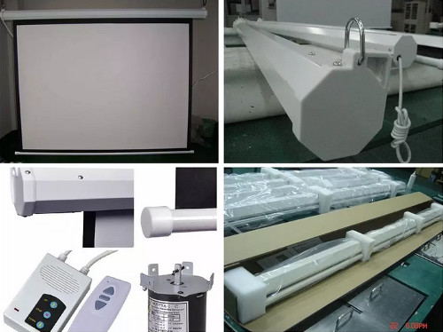 Projekcijsko platno 203 x 203 automatsko s motorom