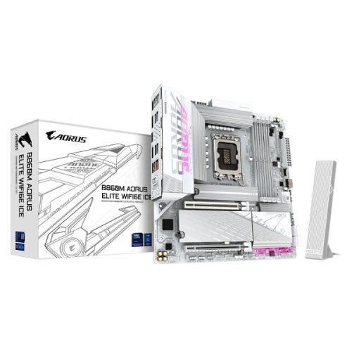 Gigabyte B860M A ELITE WIFI6E ICE, DDR5, LGA1851