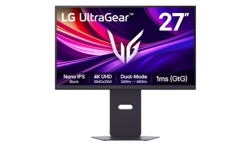 LG 27G850A 27" UHD 240/480Hz,HDMI 2.1, DP 2.1, HAS