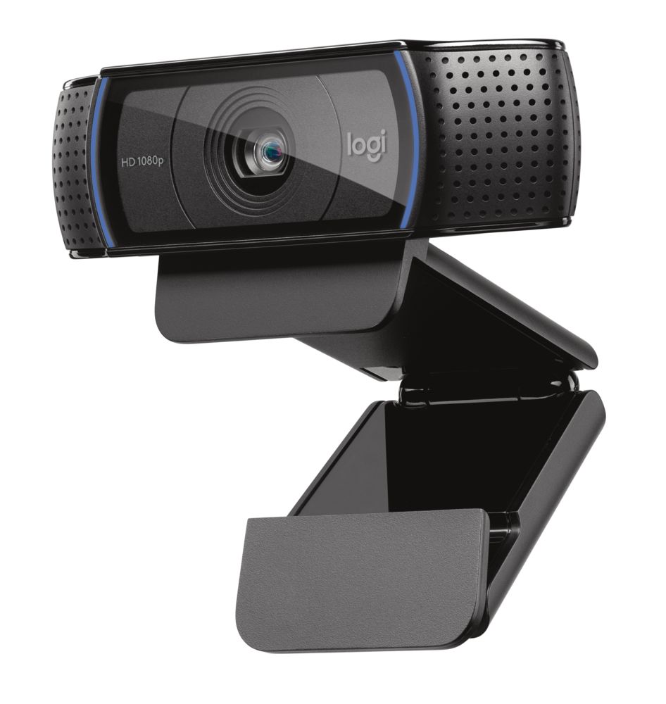 Logitech C920e, web kamera, crna